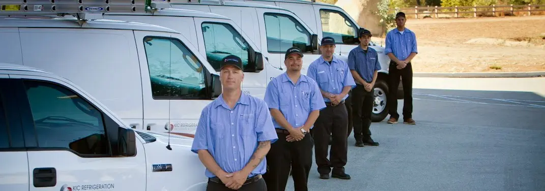 KIC Refrigeration crew ready for Mini Split Repair jobs across Salinas